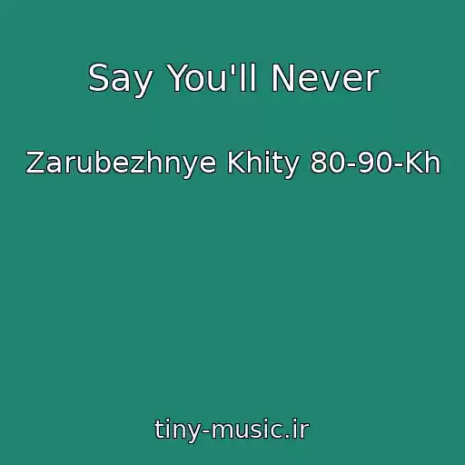 کاور آهنگ Say You'll Never از Zarubezhnye Khity 80-90-Kh