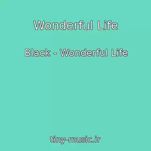 کاور آهنگ Wonderful Life از Black - Wonderful Life