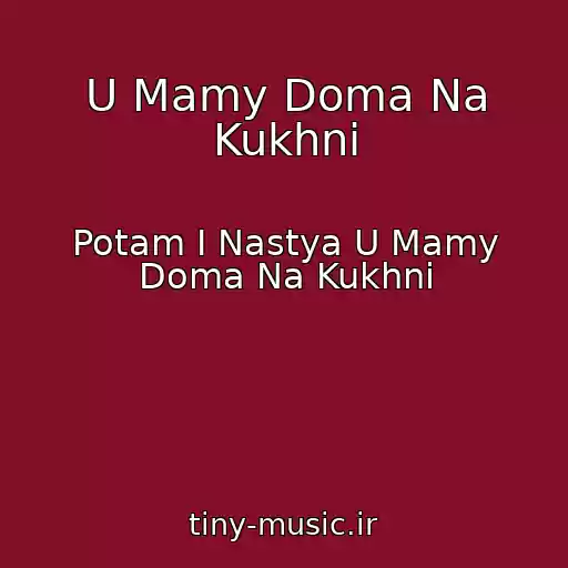 کاور آهنگ U Mamy Doma Na Kukhni از Potam I Nastya U Mamy Doma Na Kukhni