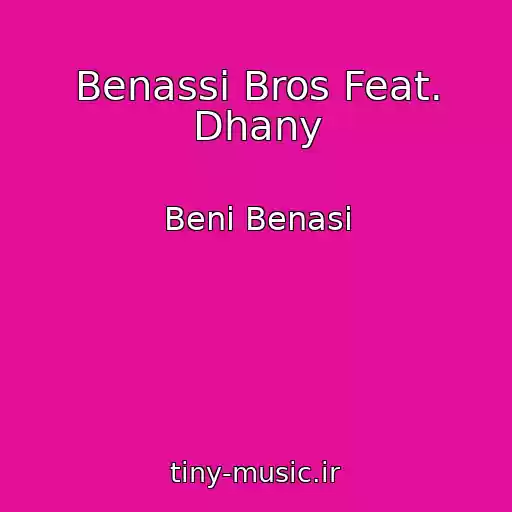 کاور آهنگ Benassi Bros Feat. Dhany از Beni Benasi