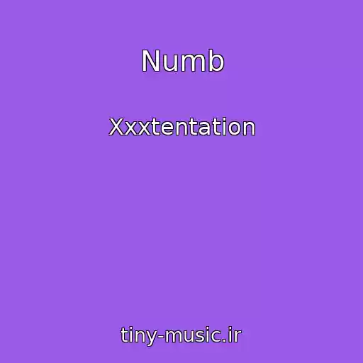 کاور آهنگ Numb از Xxxtentation