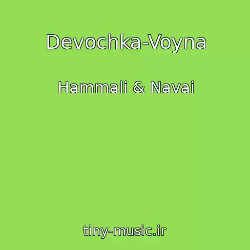 کاور آهنگ Devochka-Voyna از Hammali & Navai