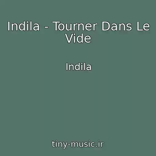 کاور آهنگ Indila - Tourner Dans Le Vide از Indila