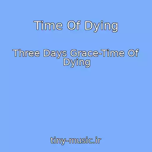 کاور آهنگ Time Of Dying از Three Days Grace-Time Of Dying