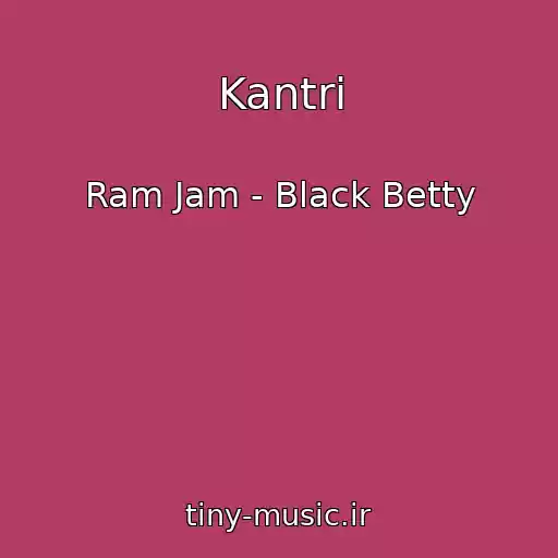کاور آهنگ Kantri از Ram Jam - Black Betty