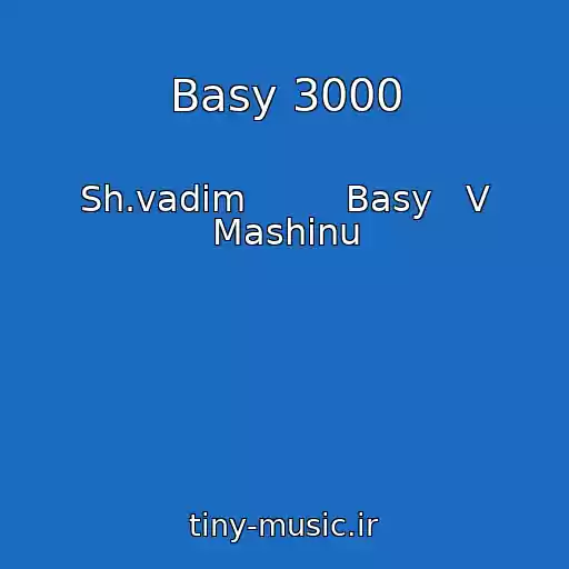 کاور آهنگ Basy 3000 از Sh.vadim         Basy   V Mashinu