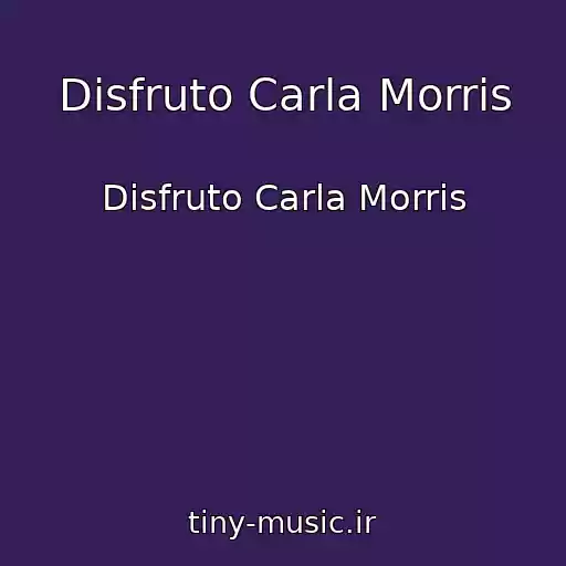 کاور آهنگ Disfruto Carla Morris از Disfruto Carla Morris