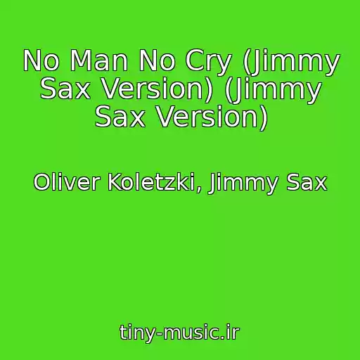 کاور آهنگ No Man No Cry (Jimmy Sax Version) (Jimmy Sax Version) از Oliver Koletzki, Jimmy Sax