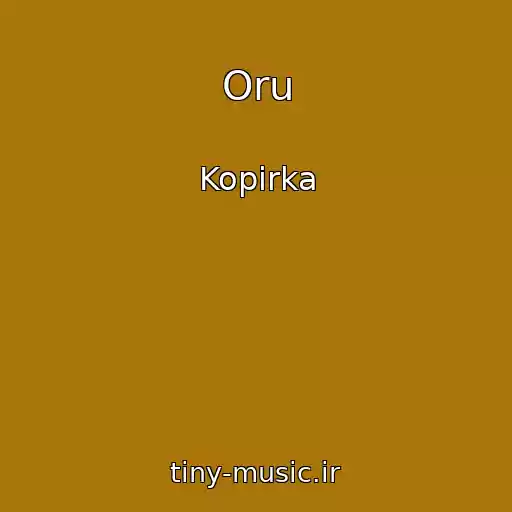 کاور آهنگ Oru از Kopirka
