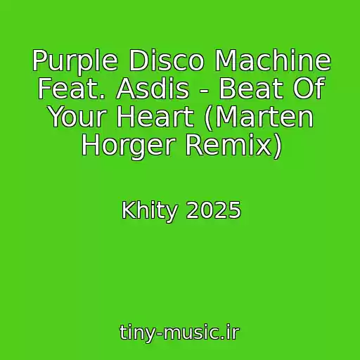 کاور آهنگ Purple Disco Machine Feat. Asdis - Beat Of Your Heart (Marten Horger Remix) از Khity 2025