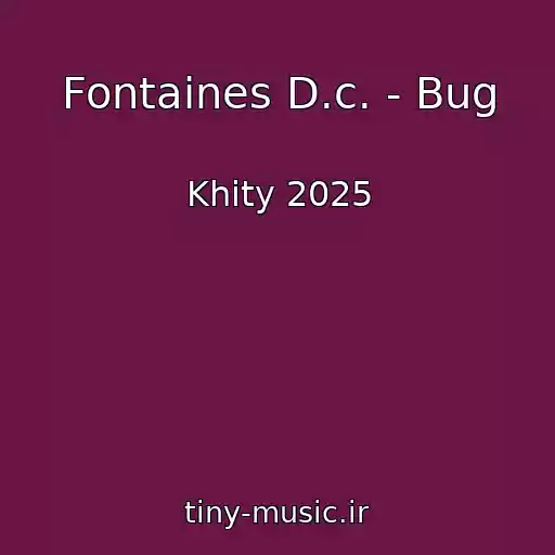 کاور آهنگ Fontaines D.c. - Bug از Khity 2025