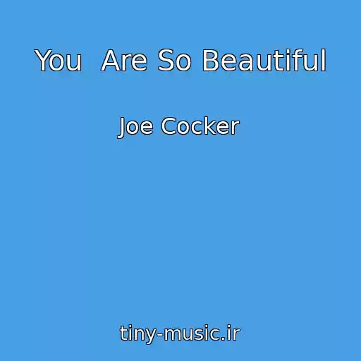 کاور آهنگ You  Are So Beautiful از Joe Cocker