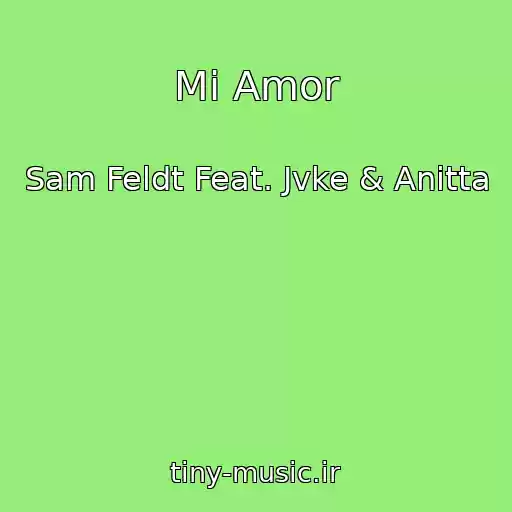 کاور آهنگ Mi Amor از Sam Feldt Feat. Jvke & Anitta