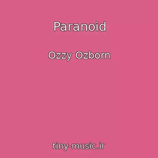 کاور آهنگ Paranoid از Ozzy Ozborn