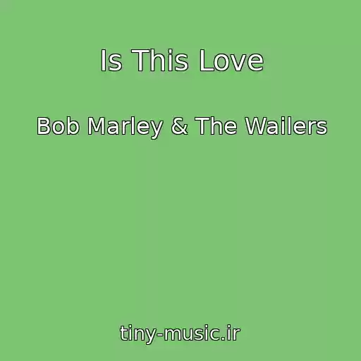 کاور آهنگ Is This Love از Bob Marley & The Wailers
