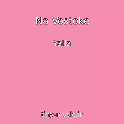 کاور آهنگ Na Vostoke از Yalla