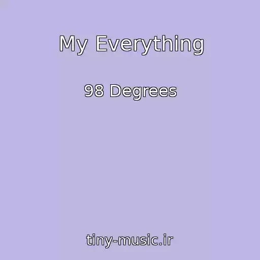 کاور آهنگ My Everything از 98 Degrees