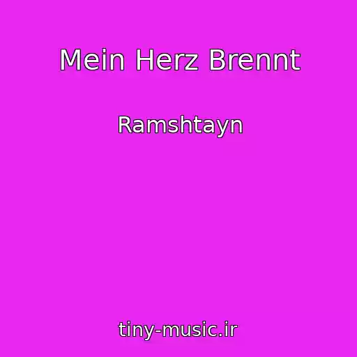 کاور آهنگ Mein Herz Brennt از Ramshtayn
