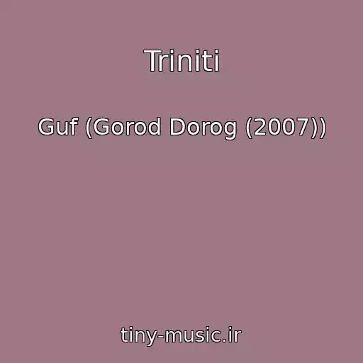 کاور آهنگ Triniti از Guf (Gorod Dorog (2007))