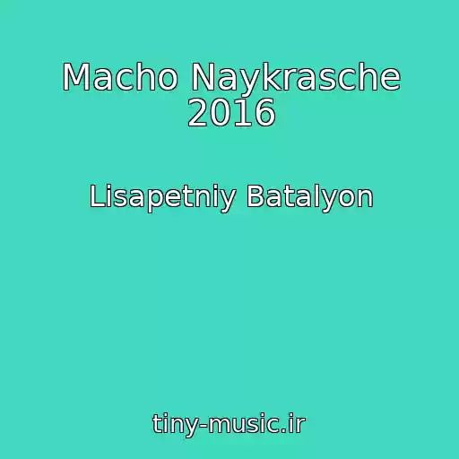 کاور آهنگ Macho Naykrasche 2016 از Lіsapetniy Batalyon