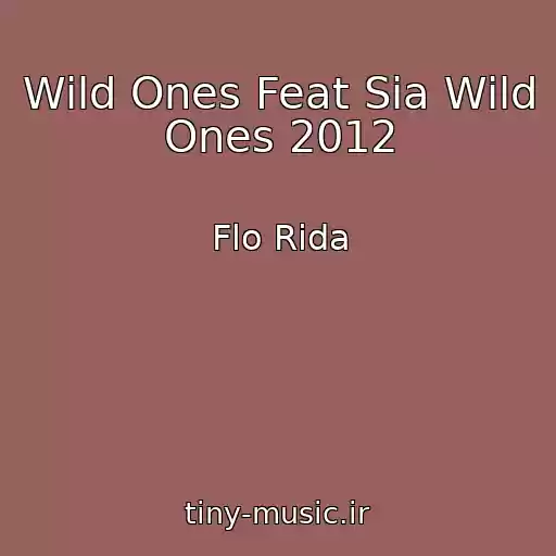 کاور آهنگ Wild Ones Feat Sia Wild Ones 2012 از Flo Rida