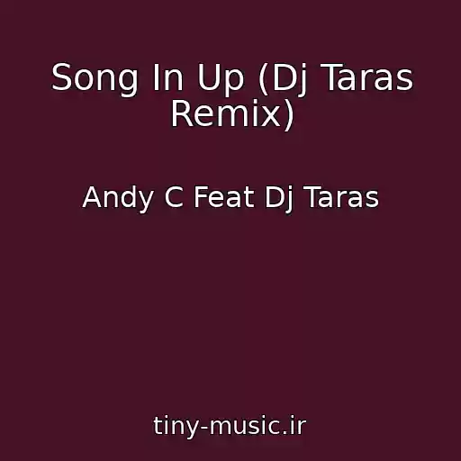 کاور آهنگ Song In Up (Dj Taras Remix) از Andy C Feat Dj Taras
