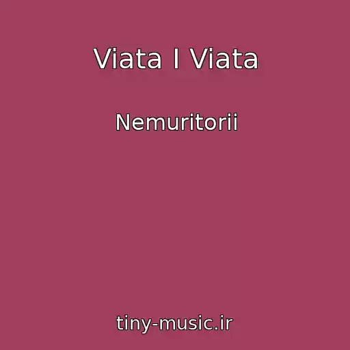 کاور آهنگ Viata I Viata از Nemuritorii
