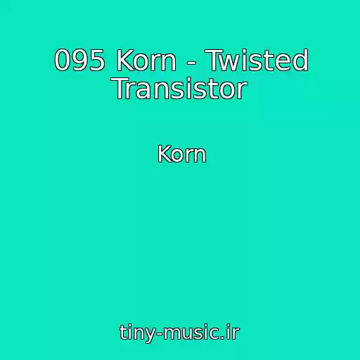 کاور آهنگ 095 Korn - Twisted Transistor از Korn