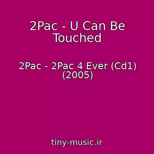 کاور آهنگ 2Pac - U Can Be Touched از 2Pac - 2Pac 4 Ever (Cd1) (2005)