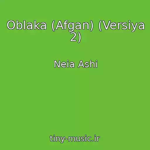 کاور آهنگ Oblaka (Afgan) (Versiya 2) از Neia Ashi