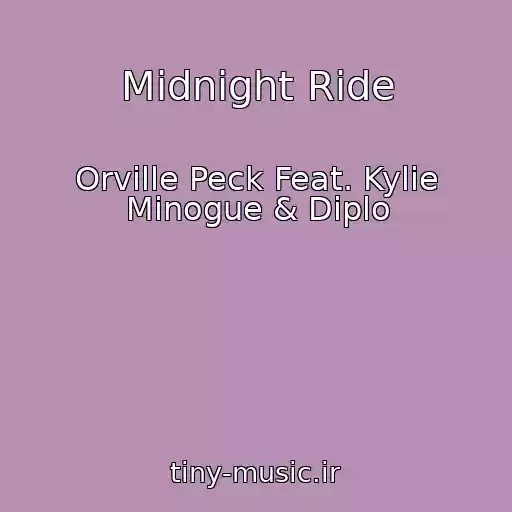 کاور آهنگ Midnight Ride از Orville Peck Feat. Kylie Minogue & Diplo