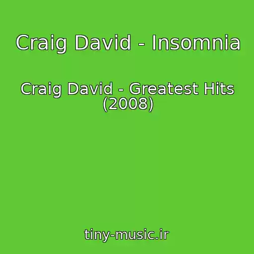 کاور آهنگ Craig David - Insomnia از Craig David - Greatest Hits (2008)