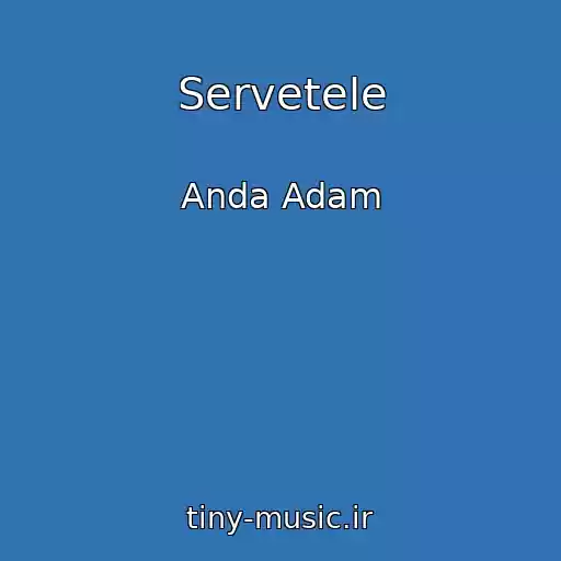 کاور آهنگ Servetele از Anda Adam