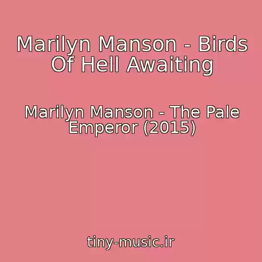 کاور آهنگ Marilyn Manson - Birds Of Hell Awaiting از Marilyn Manson - The Pale Emperor (2015)