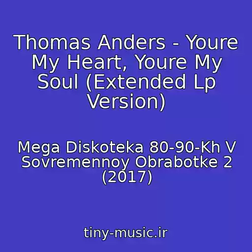 کاور آهنگ Thomas Anders - Youre My Heart, Youre My Soul (Extended Lp Version) از Mega Diskoteka 80-90-Kh V Sovremennoy Obrabotke 2 (2017)