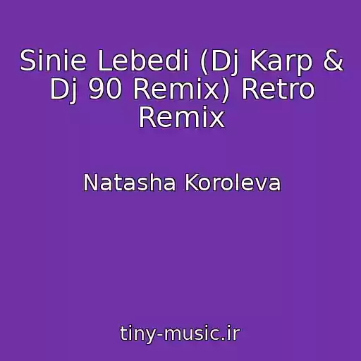 کاور آهنگ Sinie Lebedi (Dj Karp & Dj 90 Remix) Retro Remix از Natasha Koroleva