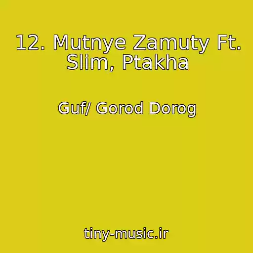 کاور آهنگ 12. Mutnye Zamuty Ft. Slim, Ptakha از Guf/ Gorod Dorog