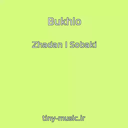کاور آهنگ Bukhlo از Zhadan І Sobaki