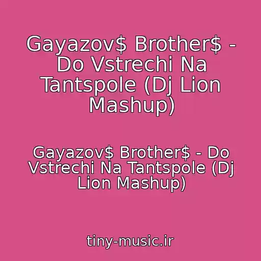 کاور آهنگ Gayazov$ Brother$ - Do Vstrechi Na Tantspole (Dj Lion Mashup) از Gayazov$ Brother$ - Do Vstrechi Na Tantspole (Dj Lion Mashup)