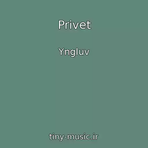 کاور آهنگ Privet از Yngluv