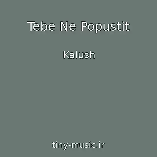 کاور آهنگ Tebe Ne Popustit از Kalush