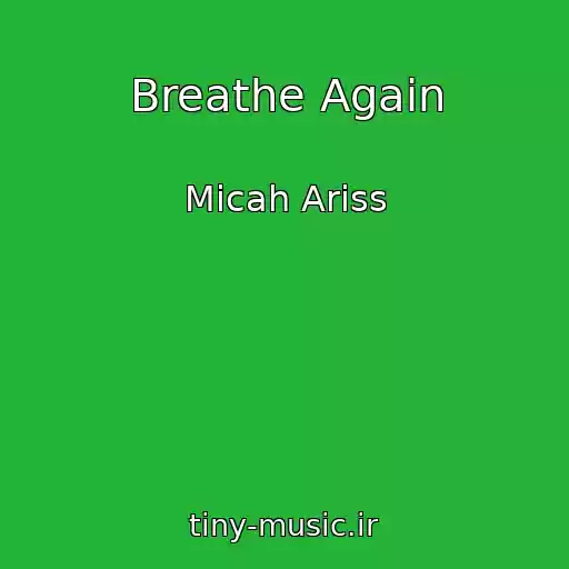 کاور آهنگ Breathe Again از Micah Ariss