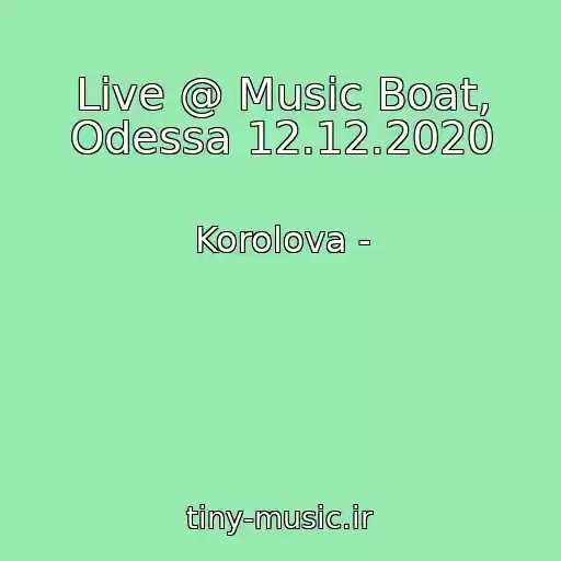 کاور آهنگ Live @ Music Boat, Odessa 12.12.2020 از Korolova -