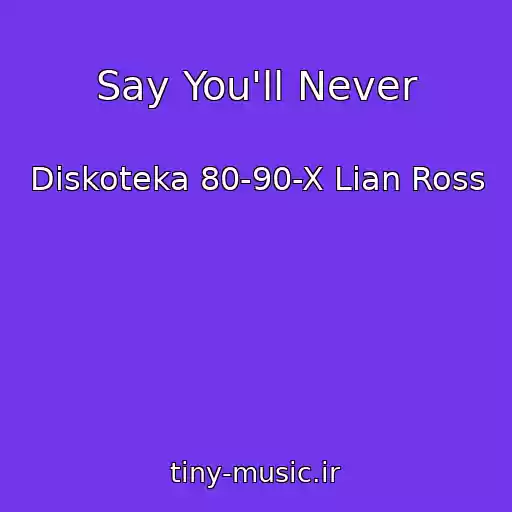 کاور آهنگ Say You'll Never از Diskoteka 80-90-X Lian Ross