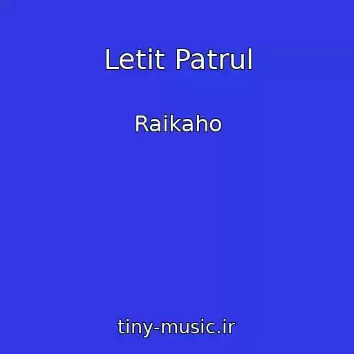 کاور آهنگ Letit Patrul از Raikaho