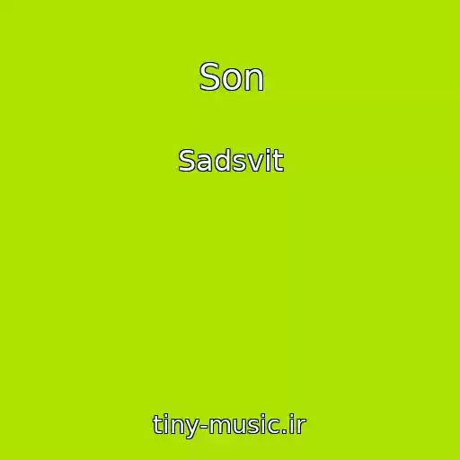 کاور آهنگ Son از Sadsvit