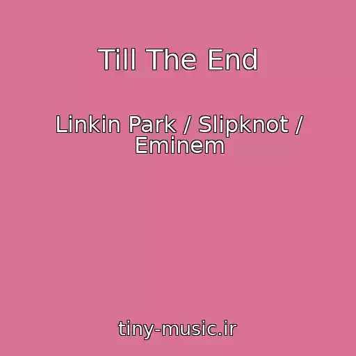 کاور آهنگ Till The End از Linkin Park / Slipknot / Eminem