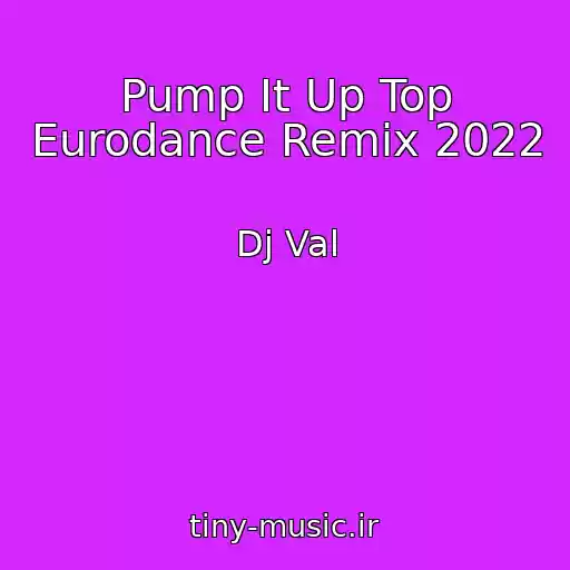 کاور آهنگ Pump It Up Top Eurodance Remix 2022 از Dj Val