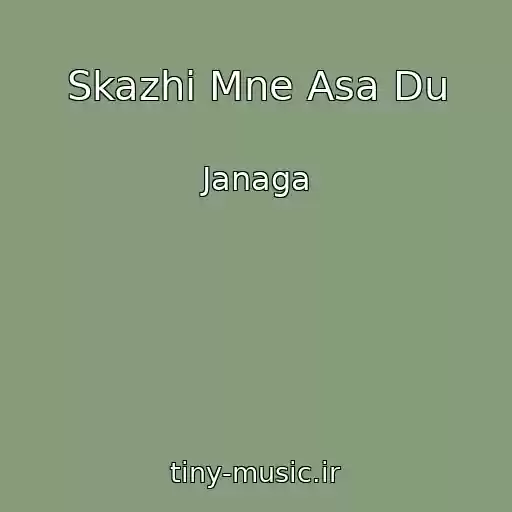 کاور آهنگ Skazhi Mne Asa Du از Janaga