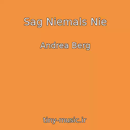 کاور آهنگ Sag Niemals Nie از Andrea Berg